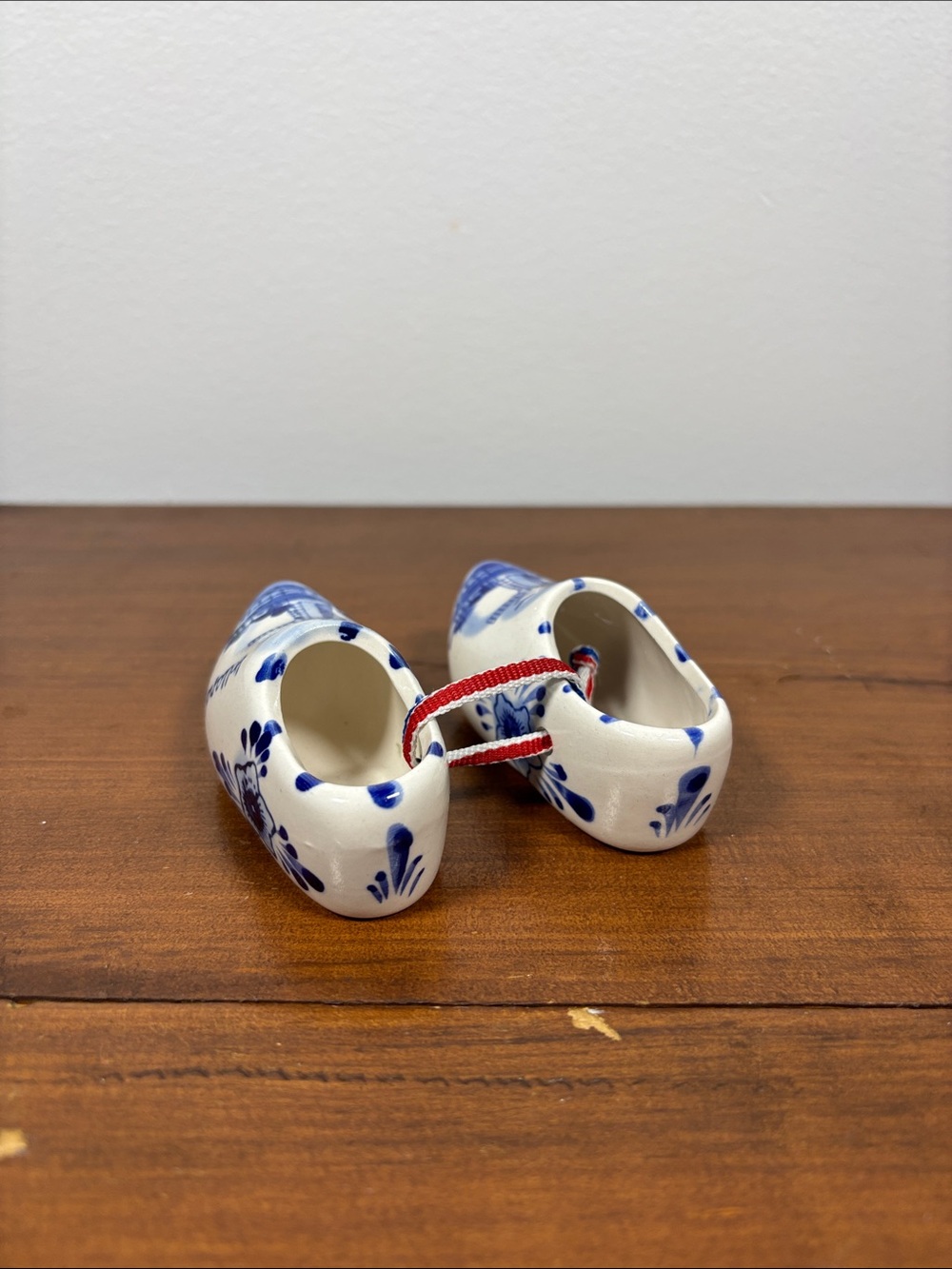 Delftblue Ceramic Souvenir Set Clog Shoe Holland Bonaire Dutch Home Decor Travel - Picture 6 of 13